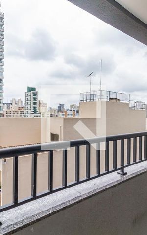 Studio para alugar com 25m², 1 quarto e sem vagaVaranda