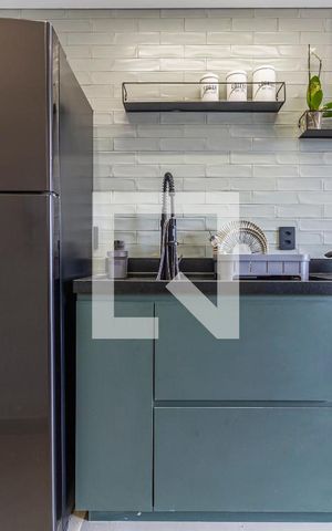 Studio para alugar com 25m², 1 quarto e sem vagaCozinha