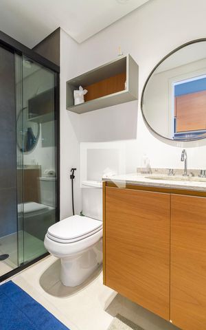 Studio à venda com 27m², 1 quarto e sem vagaBanheiro
