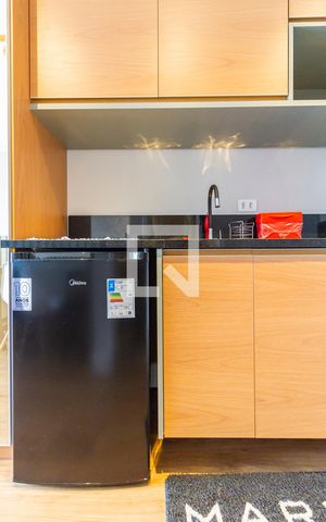 Studio à venda com 27m², 1 quarto e sem vagaCozinha
