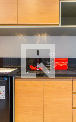 Studio à venda com 27m², 1 quarto e sem vagaCozinha
