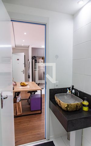 Apartamento à venda com 36m², 1 quarto e sem vaga Apartamento à venda com 36m², 1 quarto e sem vagaBanheiro