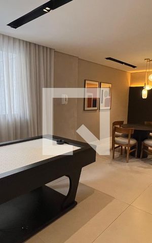 Studio para alugar com 32m², 1 quarto e sem vaga Studio para alugar com 32m², 1 quarto e sem vagaÁrea comum - Salão de jogos