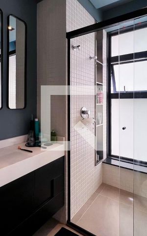Apartamento para alugar com 41m², 1 quarto e 1 vaga Apartamento para alugar com 41m², 1 quarto e 1 vagaBanheiro
