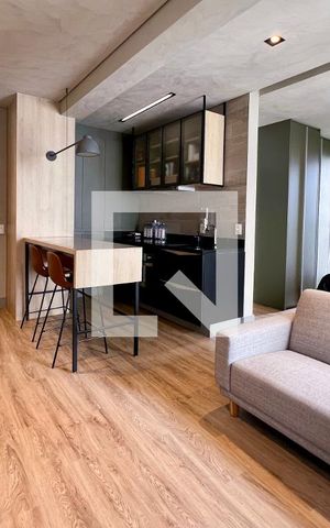 Apartamento para alugar com 41m², 1 quarto e 1 vaga Apartamento para alugar com 41m², 1 quarto e 1 vagaStudio