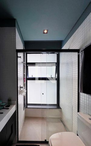 Apartamento para alugar com 41m², 1 quarto e 1 vaga Apartamento para alugar com 41m², 1 quarto e 1 vagaBanheiro