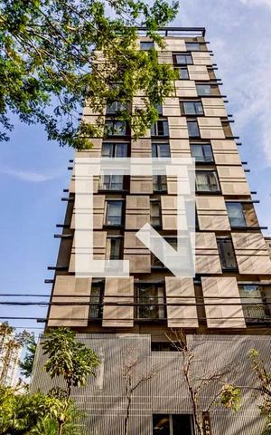 Apartamento para alugar com 41m², 1 quarto e 1 vaga Apartamento para alugar com 41m², 1 quarto e 1 vagaFachada