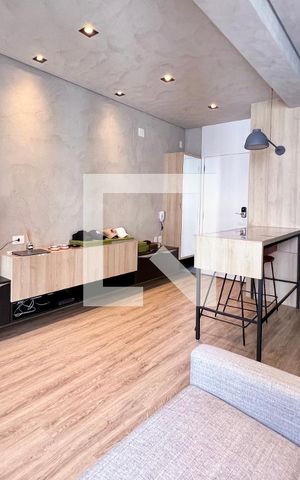 Apartamento para alugar com 41m², 1 quarto e 1 vaga Apartamento para alugar com 41m², 1 quarto e 1 vagaStudio