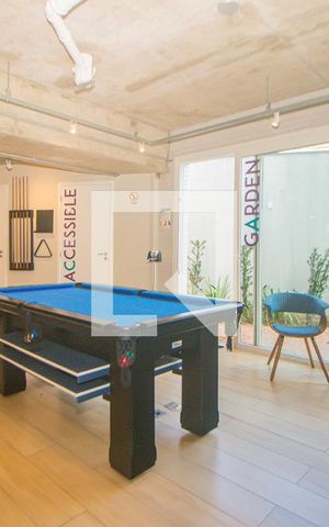 Studio à venda com 25m², 1 quarto e sem vaga Studio à venda com 25m², 1 quarto e sem vagaSalão de Jogos