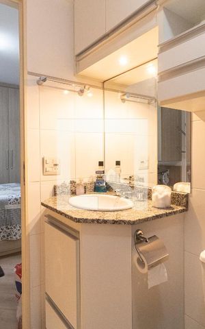 Apartamento à venda com 79m², 3 quartos e 2 vagasBanheiro da Suíte