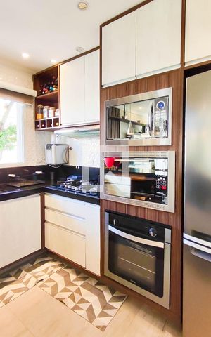 Casa de condomínio à venda com 122m², 3 quartos e 1 vaga Casa de condomínio à venda com 122m², 3 quartos e 1 vagaCozinha