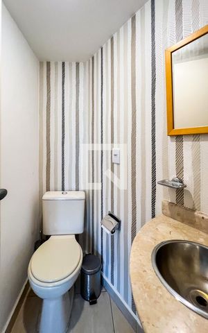 Apartamento à venda com 46m², 1 quarto e 1 vaga Apartamento à venda com 46m², 1 quarto e 1 vagaLavabo