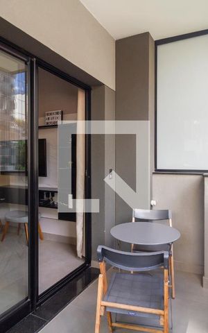 Apartamento à venda com 36m², 1 quarto e sem vagaVaranda