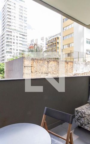 Apartamento à venda com 36m², 1 quarto e sem vagaVaranda