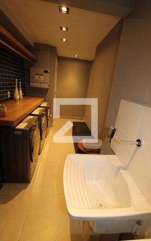 Apartamento para alugar com 34m², 1 quarto e sem vagaLavanderia