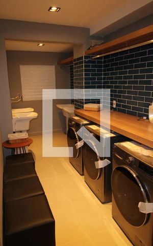 Apartamento para alugar com 34m², 1 quarto e sem vagaLavanderia