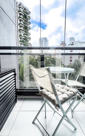 Apartamento à venda com 29m², 1 quarto e 1 vaga Apartamento à venda com 29m², 1 quarto e 1 vagaSala, terraço