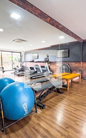 Apartamento à venda com 29m², 1 quarto e 1 vaga Apartamento à venda com 29m², 1 quarto e 1 vagaÁrea comum - Academia
