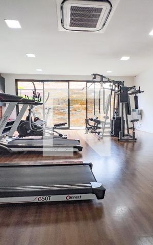 Apartamento à venda com 29m², 1 quarto e 1 vaga Apartamento à venda com 29m², 1 quarto e 1 vagaÁrea comum - Academia