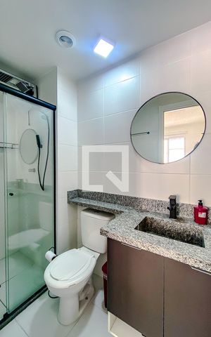 Apartamento à venda com 27m², 1 quarto e sem vagaBanheiro da Suíte