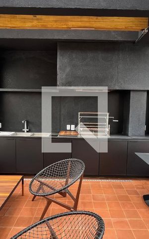 Studio à venda com 29m², 1 quarto e sem vagaÁrea Comum - Salão de Festas e churrasqueira
