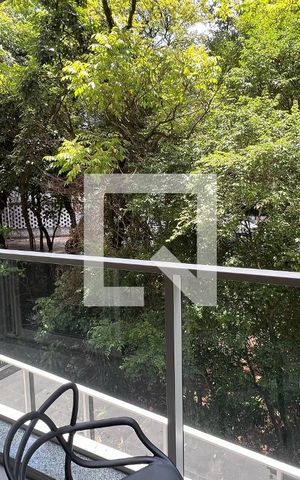 Studio à venda com 29m², 1 quarto e sem vagaSacada do quarto