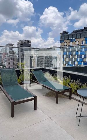 Studio à venda com 29m², 1 quarto e sem vagaDeck
