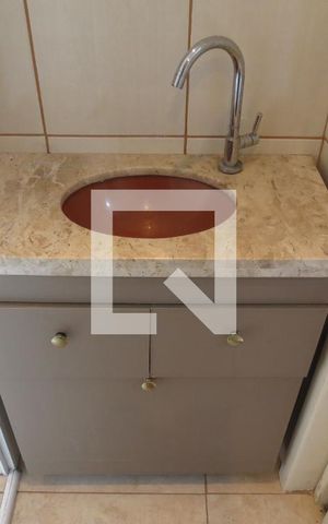 Apartamento à venda com 60m², 3 quartos e 1 vagaBanheiro Quarto 1 - Pia