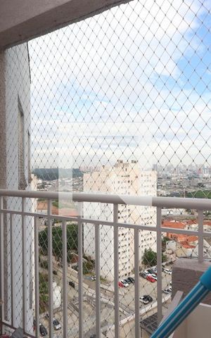 Apartamento à venda com 55m², 2 quartos e 1 vagaVaranda