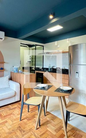 Apartamento à venda com 36m², 1 quarto e sem vaga Apartamento à venda com 36m², 1 quarto e sem vagaSala