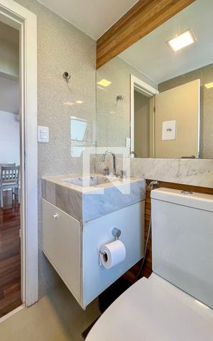 Apartamento à venda com 92m², 2 quartos e 1 vaga Apartamento à venda com 92m², 2 quartos e 1 vagaBanheiro 2
