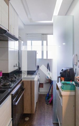 Apartamento à venda com 46m², 2 quartos e 1 vagaCozinha e área de serviço