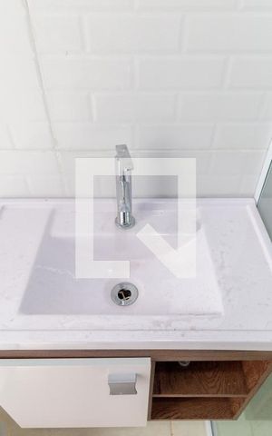 Studio para alugar com 20m², 1 quarto e sem vaga Studio para alugar com 20m², 1 quarto e sem vagaDetalhe - Banheiro