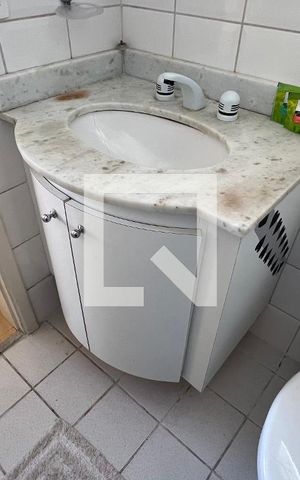 Apartamento para alugar com 40m², 1 quarto e 1 vaga Apartamento para alugar com 40m², 1 quarto e 1 vagaBanheiro da Suíte