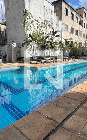 Apartamento para alugar com 40m², 1 quarto e 1 vaga Apartamento para alugar com 40m², 1 quarto e 1 vagaÁrea comum