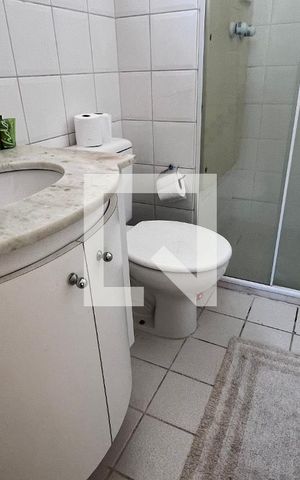 Apartamento para alugar com 40m², 1 quarto e 1 vaga Apartamento para alugar com 40m², 1 quarto e 1 vagaBanheiro da Suíte
