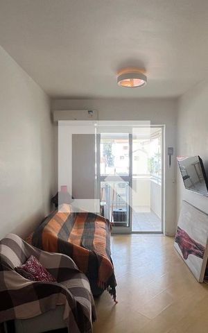 Apartamento para alugar com 40m², 1 quarto e 1 vaga Apartamento para alugar com 40m², 1 quarto e 1 vagaSala