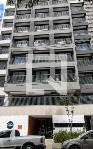 Studio para alugar com 23m², 1 quarto e sem vaga Studio para alugar com 23m², 1 quarto e sem vagaFachada