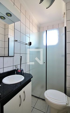 Apartamento para alugar com 48m², 2 quartos e 1 vagaBanheiro Social