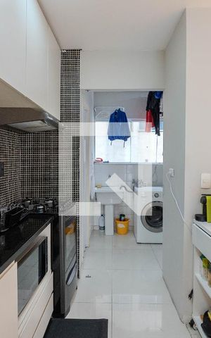 Apartamento à venda com 105m², 2 quartos e 1 vaga Apartamento à venda com 105m², 2 quartos e 1 vagaCozinha e Área de Serviço