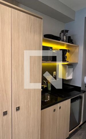 Studio à venda com 26m², 1 quarto e sem vagaCozinha
