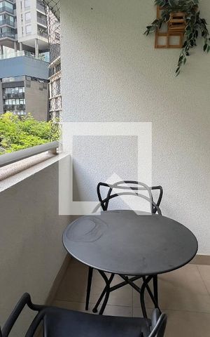 Studio à venda com 26m², 1 quarto e sem vagaVaranda