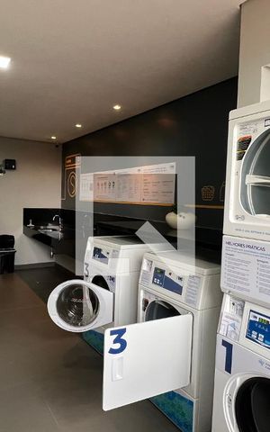 Studio à venda com 26m², 1 quarto e sem vagaLavanderia