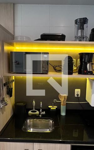 Studio à venda com 26m², 1 quarto e sem vagaCozinha