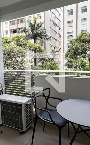 Studio à venda com 26m², 1 quarto e sem vagaVaranda