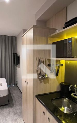 Studio à venda com 26m², 1 quarto e sem vagaEntrada