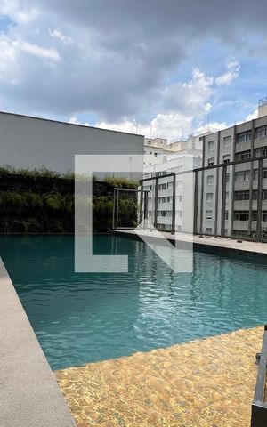 Studio à venda com 26m², 1 quarto e sem vagaPiscina