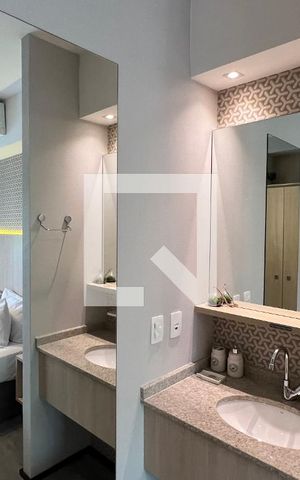 Studio à venda com 26m², 1 quarto e sem vagaBanheiro