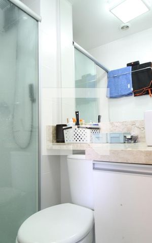Apartamento à venda com 30m², 1 quarto e sem vagaBanheiro do Studio