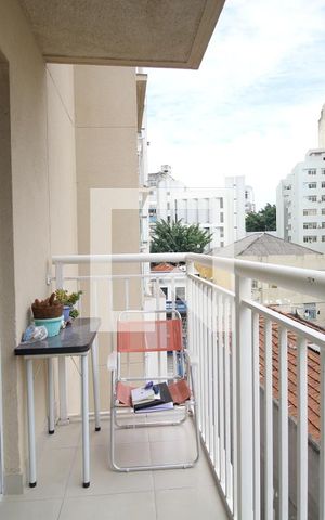 Apartamento à venda com 30m², 1 quarto e sem vagaVaranda
